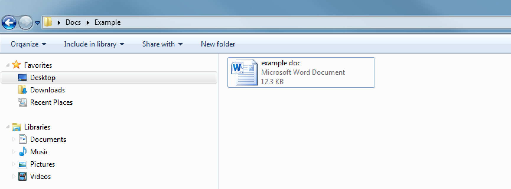 A screenshot