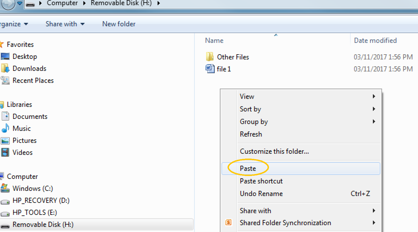 A screenshot