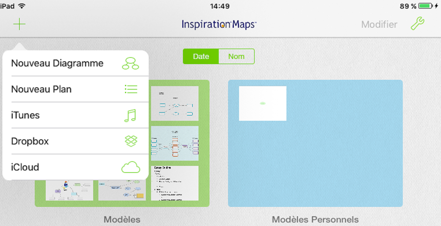 capture d'ecran d'inspiration maps 