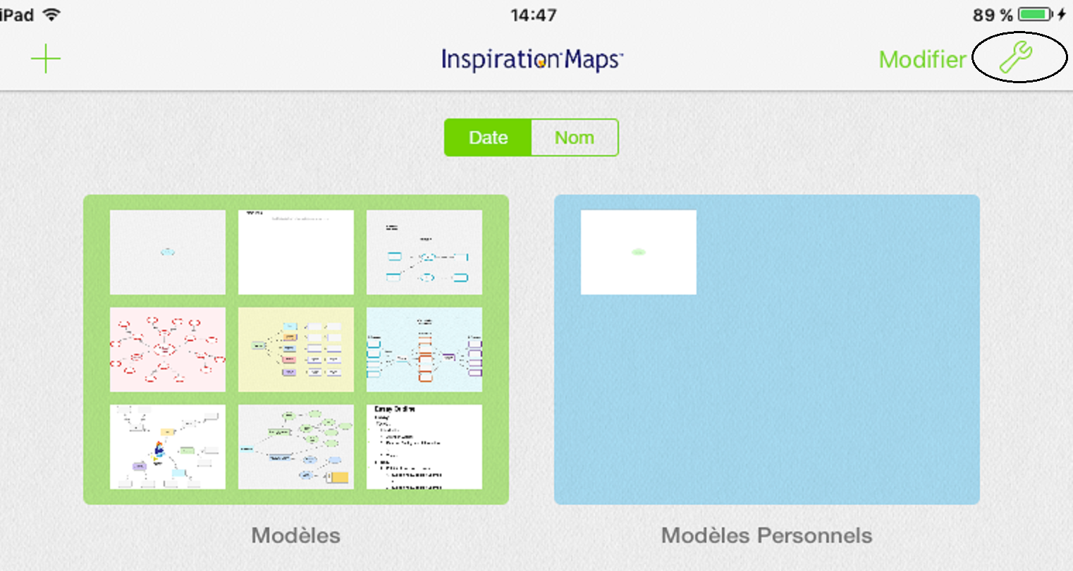capture d'ecran d'inspiration maps 